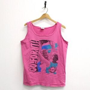 Vintage University of Nebraska at Kearney Lady Loper Camp Tank Top Large